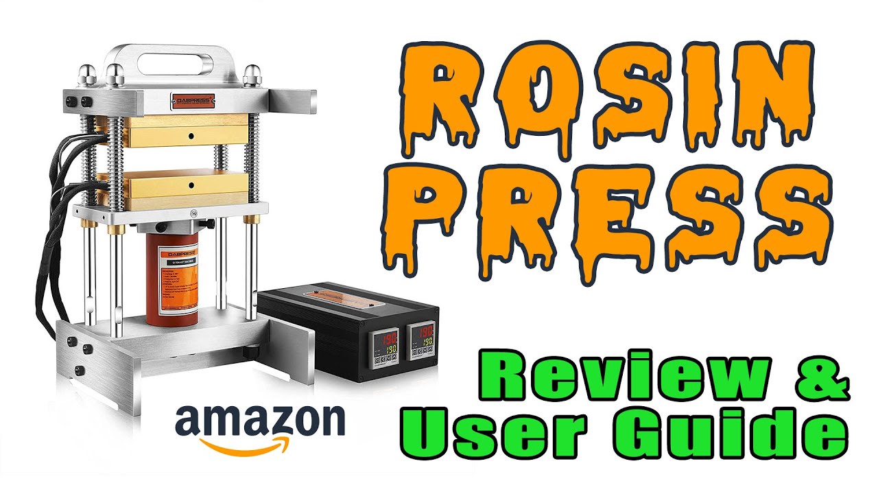 Dabpress 12 Ton Rosin Press Review & How To // This Rosin Press is available on Amazon!