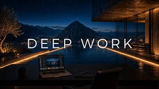 DEEP WORK — Ambient Techno Focus Music for Coding, Writing & Study | 3 Hours
