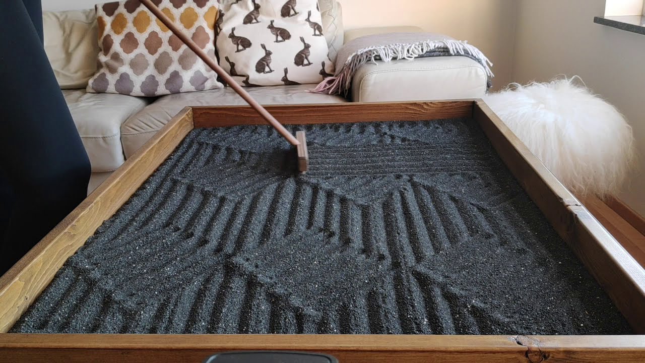 Volcanic Sand Zen Garden ASMR