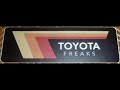 【US直輸入】北米発『TOYOTA FREAKS』US TOYOTA純正ステッカー！