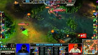 LCS 2013 NA Summer W8D1- DIG vs C9