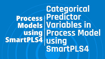 Categorical Predictor Variables in Process using SmartPLS4