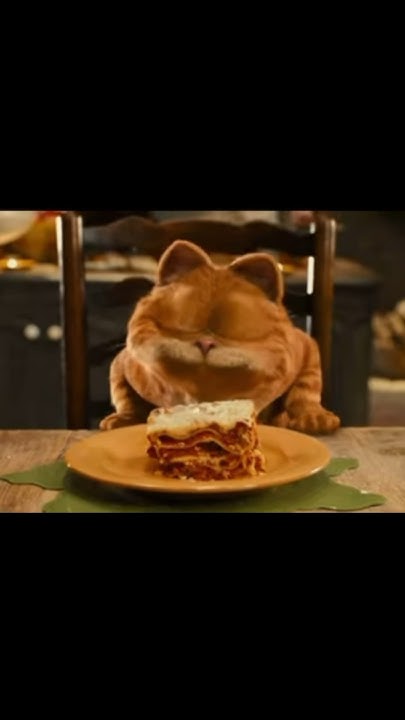 Лазанья из Гарфилда #шортс #врек #гарфилд - YouTube