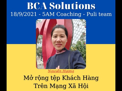Mở rộng tệp khách hàng trên mạng xã hội - Leader Thu Hương | 5AM 18-09-2021