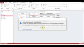 How to Join Multiple Tables   Relationship in MS Access Session 2