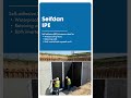 Seal strength beneath the surface — with Tikidan’s Selfdan IPE waterproofing sheet.