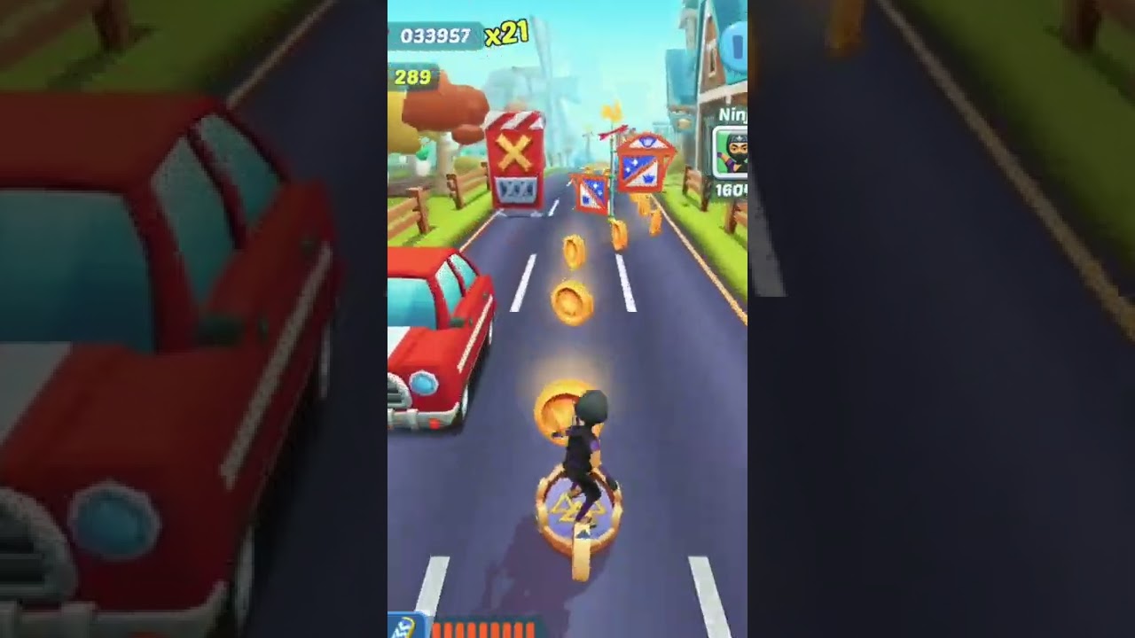 NINJA RIDER||RUNNER GAMEPLAY SUBWAY PRINCES|| 
