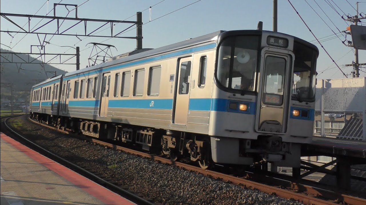 【4K + バイノーラル収録】日立2Lv.GTO-VVVF JR四国7000系 機器未更新車 予讃線にて