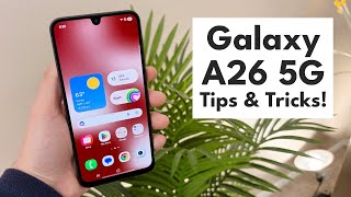 Samsung Galaxy A26 5G - Tips and Tricks! (Hidden Features)
