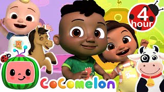 Fun at The Farm Sing Along | CoComelon  Cody's Playtime | 4 hours | Songs for Kids & Nursery Rhymes