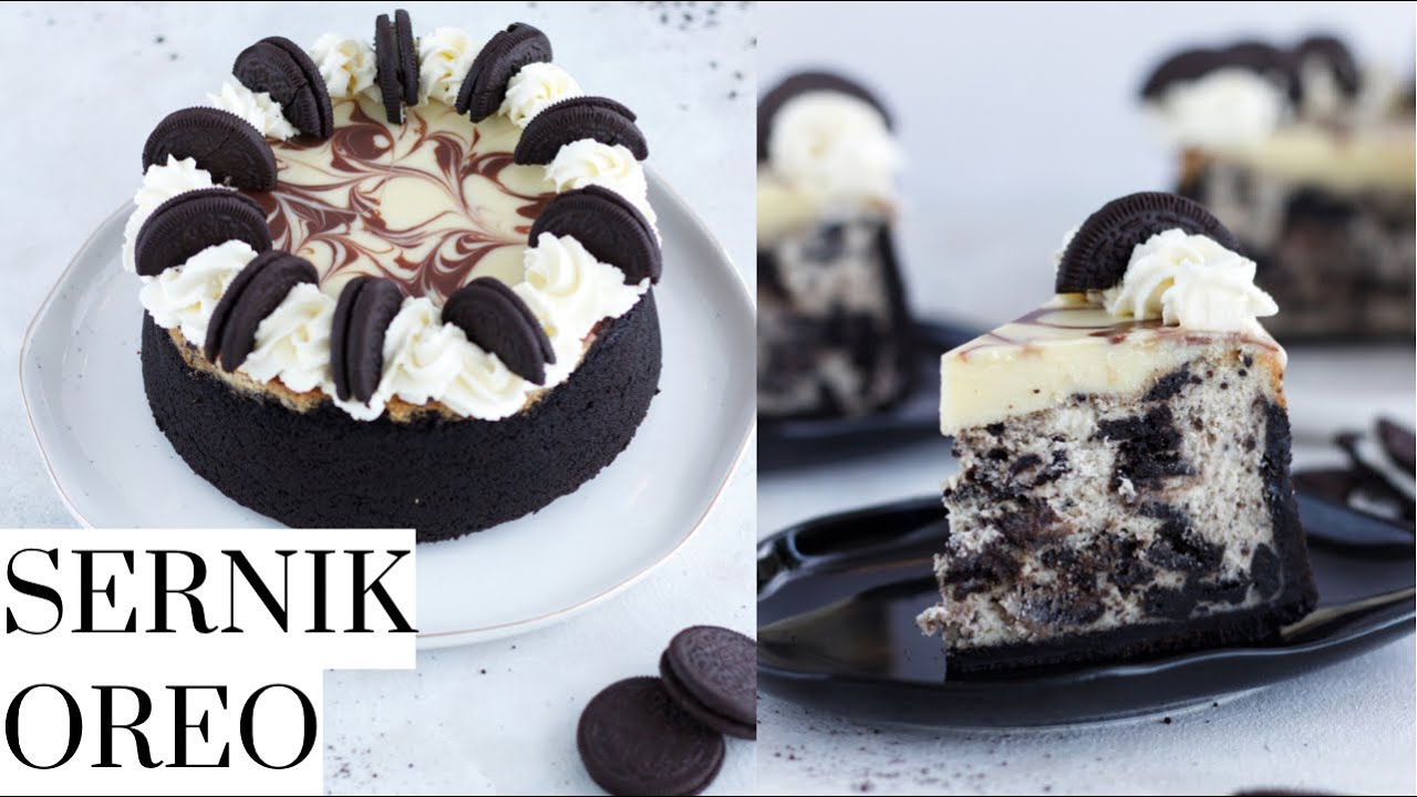 Sernik oreo. Tort oreo