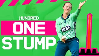 Oval Invincibles take on the ONE Stump Challenge! ☄️ | feat. Alice Capsey & Lauren Winfield-Hill