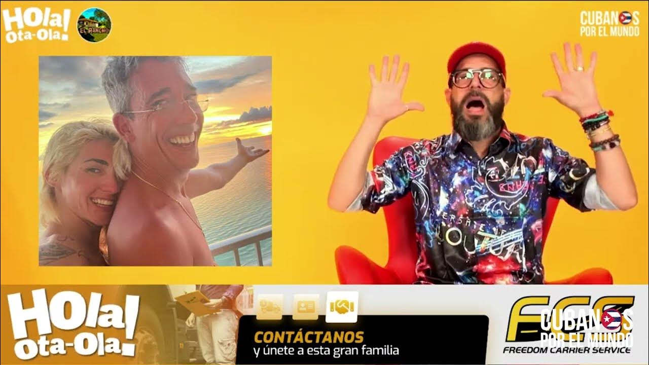 El actor cubano Yubrán Luna y Lola Colina juntos otra vez, tras meses