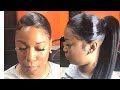 SLEEK FRONTAL 20” PONYTAIL W/ BABY HAIRS