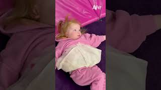 She's got NO FEAR on that slide 💪 #kids #afv