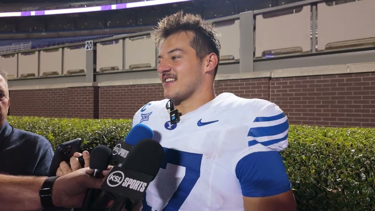 Джек Келли | Футбольная команда Университета Бригама Янга | Послематчевая пресс-конференция | Стэ...