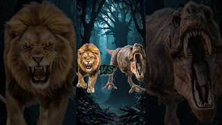 No One Can Stop HIM! 🦁[ Lion VS T.REX VS All Dangerous Animals ] #shorts