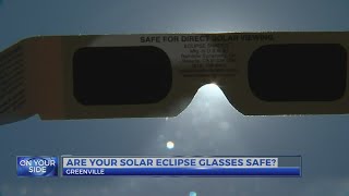 How to spot fake solar eclipse viewing glasses