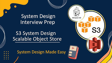 Complete S3/Object Storage System Design Explained | Interview Prep #s3 #objectstorage #systemdesign