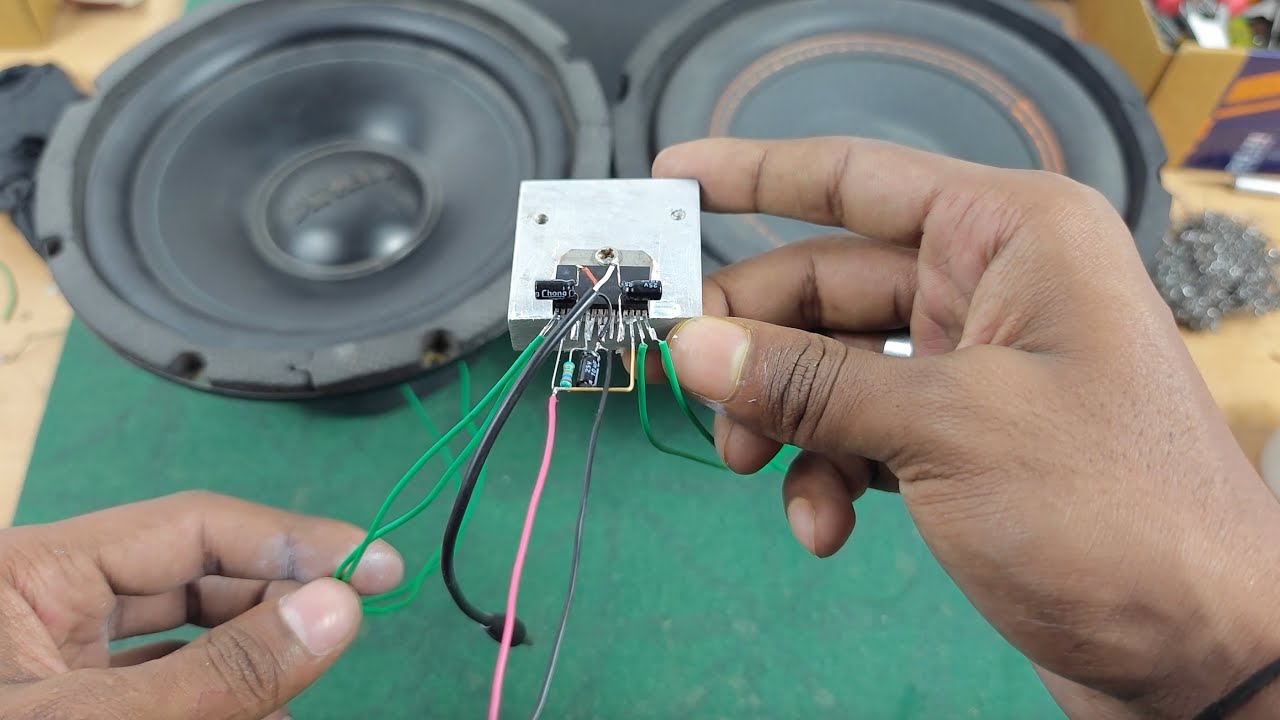 🔥 Build a Powerful TDA7297 Stereo Amplifier  Step by Step Guide