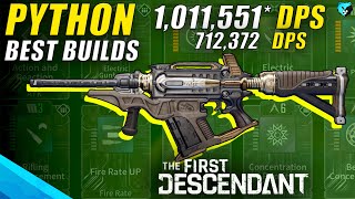 BEST Python Weapon Build Guide in The First Descendant Guide