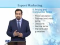 MKT529 Export Marketing Lecture No 7