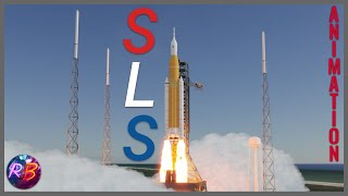 Nasa's SLS (3D Animation)