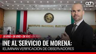 🔴LIVE | INE serving Morena: election observer verification eliminated | República MX