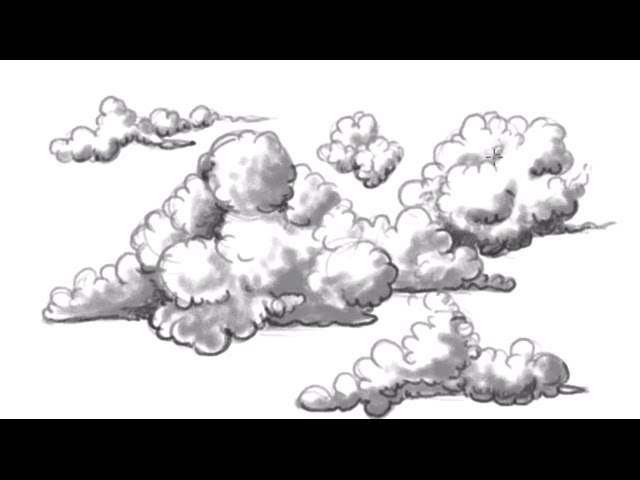 Details 62+ clouds drawing easy best
