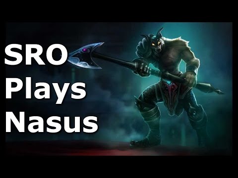 Nasus Top Lane Commentary Season 6 League Of Legends