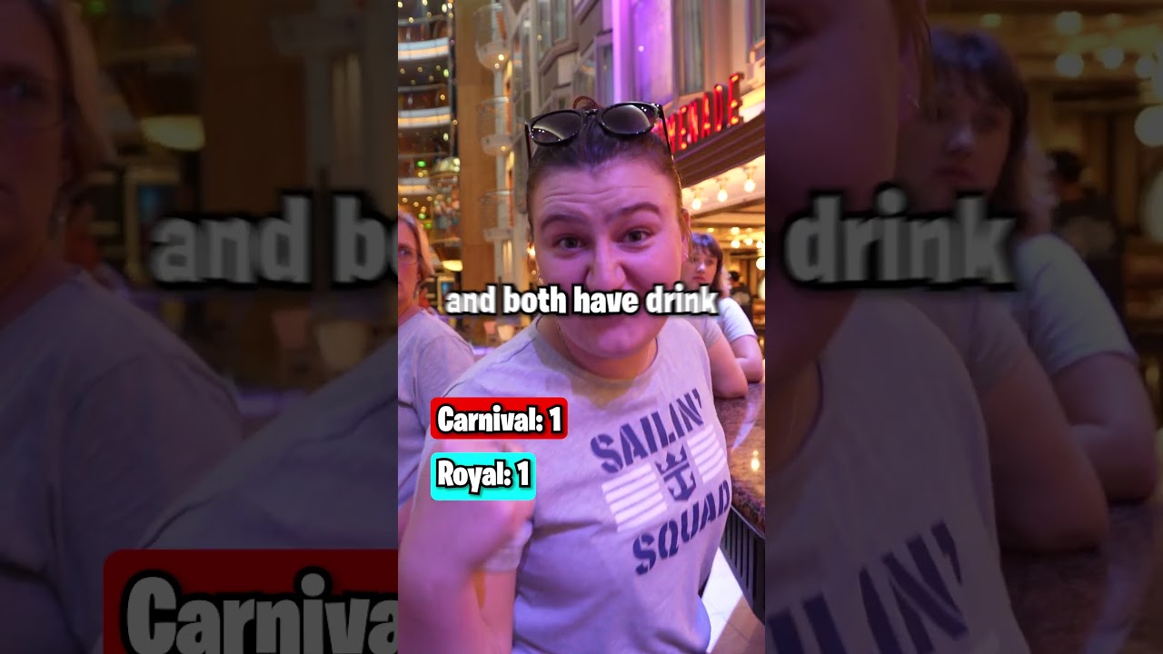 Carnival Cruise Line против Royal Caribbean #круизныепутешествия #советыкруизам