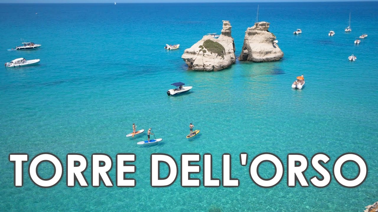 TORRE DELL'ORSO: Salento Caraibico, Due Sorelle & Piscina Naturale! 💎 Spiagge Puglia