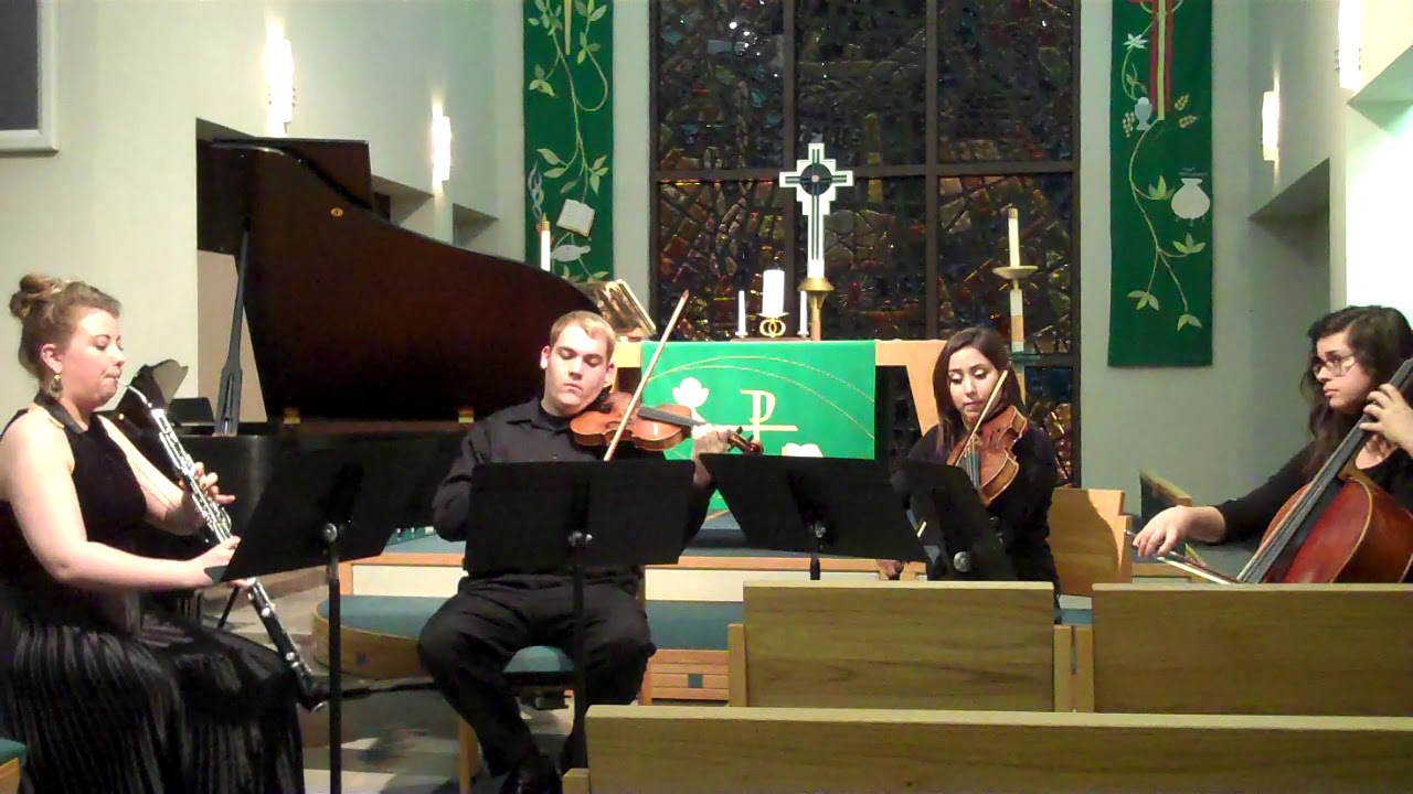 Mozart Adagio for English horn 580a Live Kristin Weber English horn 2015