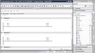 Bit Logic Operations in Siemens Tia Portal - NOT, SET & RESET OUTPUTS in PLC