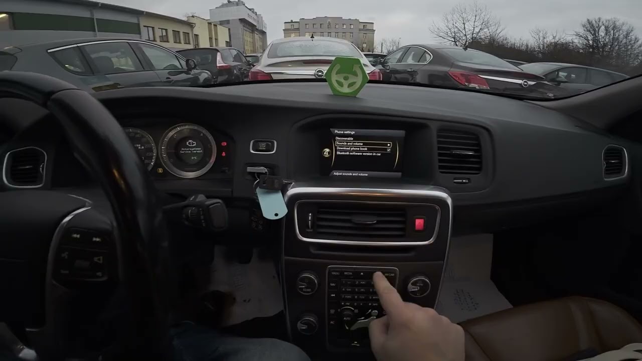 Wie ändere ich den Klingelton im Volvo S60 II (2010–2019)?