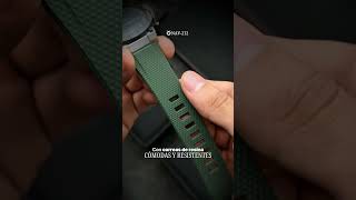 NAVIFORCE NF9241T ⌚ Reloj digital versátil con luz LED y correa de resina