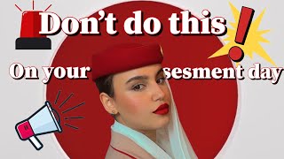 DON'T do this on your assesment day + GRWM