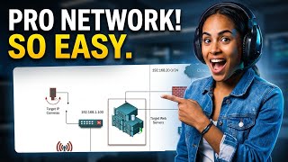 Creating Professional Network Diagrams || Visio Routers, Switches & Firewalls