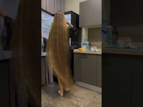 أطول شعر ممكن تشوفه لن تصدق الطول روعة Hairstyle 2022 