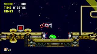 Sonic CD USA - Stardust Speedway 1 Present