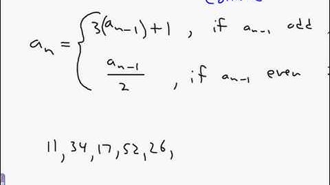 10 1 2013 Intro to 3N+1 Problem