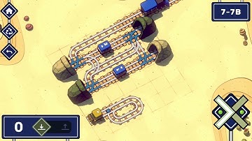 Railbound Level 7-7B Walkthrough