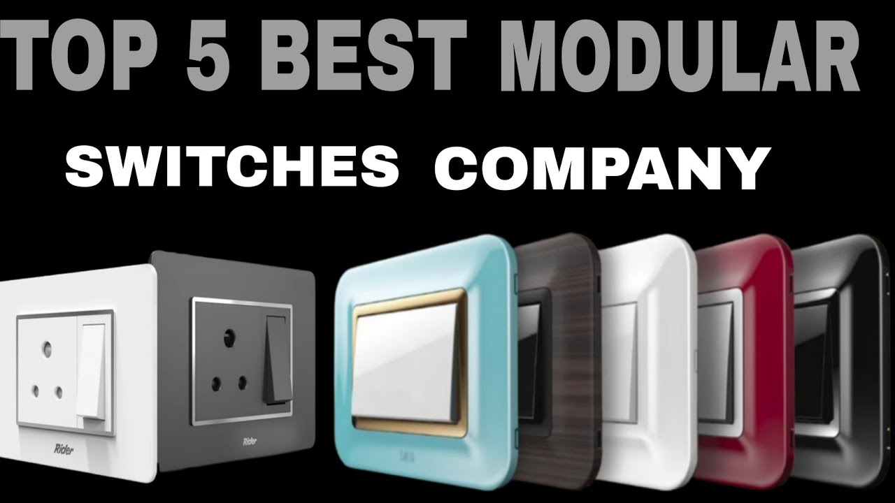 Top 5 Best Modular Switches Company Brands in India 2025 | 