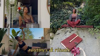 routines & rituals that keep me in alignment