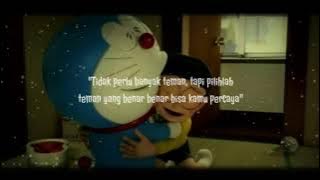 story wa doraemon terbaru #2 || tidak perlu banyak teman