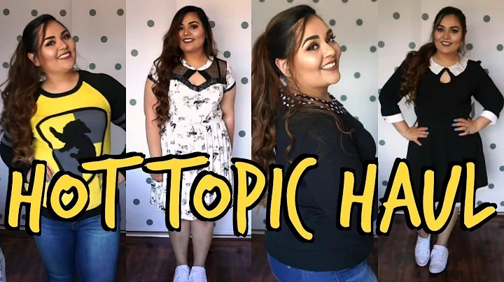 PLUS SIZE CLOTHING HAUL || HOT TOPIC