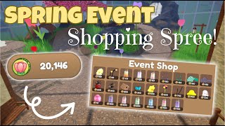 Spring *SHOPPING SPREE!* Spending All My Spring Event Tokens! | Wild Horse Islands