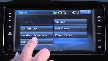Use Bluetooth on NAV Answer and Make Phone Calls    2014 Mitsubishi Mirage w  Navigation