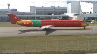 Dat Md-83 Oy-Rue Taxi At Stockholm-Arlanda Airport