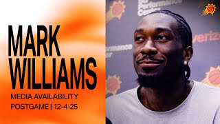 Mark Williams Practice Media Availability | Phoenix Suns | 12-4-25
